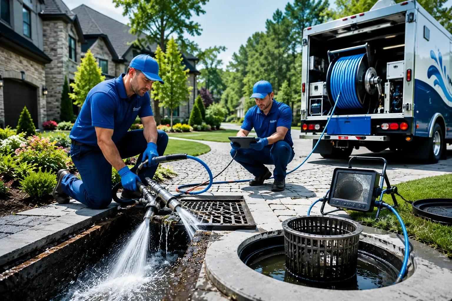 Local outdoor drain cleaning professionals in Mozelle, KY